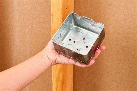 how to remove a knockout from an electrical box|plastic electrical boxes with knockouts.